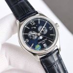 Patek Philippe Complications 39mm Cal.324 Movement Waterproof 30m Silver/Gold Case Watch